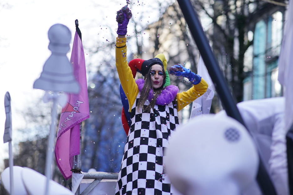 Konpartsek parte hartu dute kalejiran.