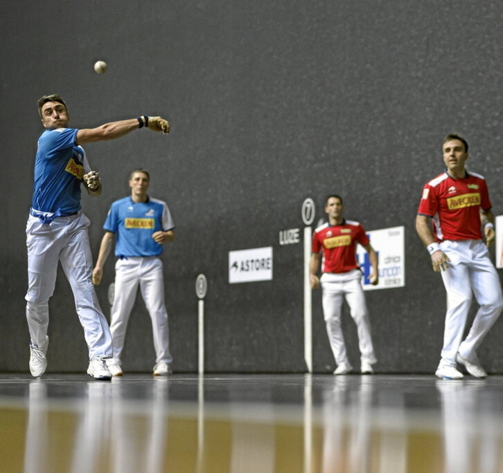 Peio Etxeberriak ez zuen egun ona izan.