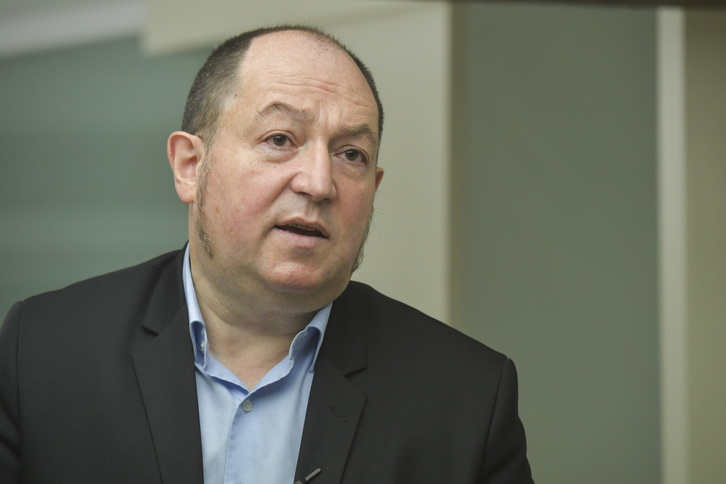  Pernando Barrena será cabeza de lista de EH Bildu para las europeas.