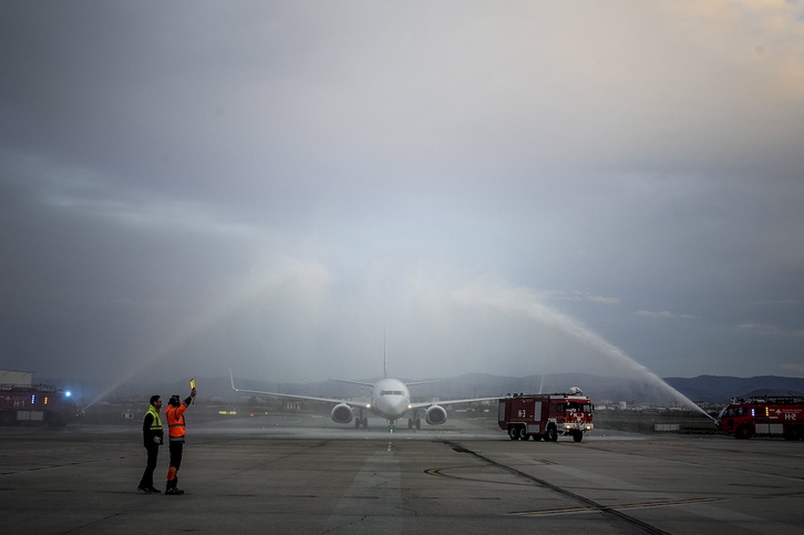 En cuanto a carga, el aeropuerto de Foronda ha registrado el mejor enero de su historia.