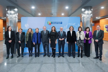 Cargos presentes en la reunión del Consejo Vasco de Finanzas Públicas.