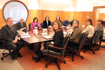 Reunión del Consejo Vasco de finanzas Públicas