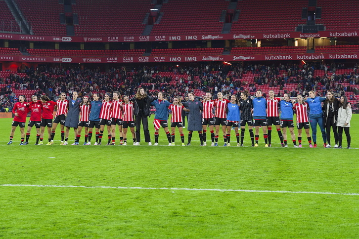 El Athletic ya jugó en San Mamés en octavos de final frente al Madrid CFF.