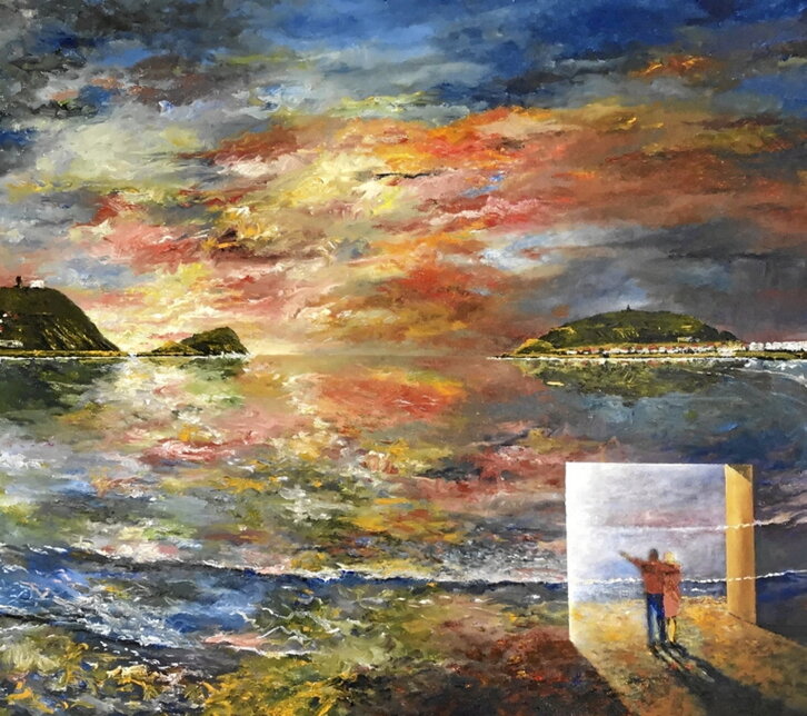 Una de las obras de José Manuel Ábalos.