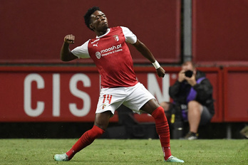 Alvaro Djalo Madrilen jaio zen, baina Bizkaiko futbol taldeetan hezitakoa da.