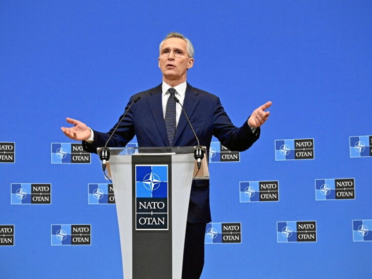 E secretario general de la OTAN, Jens Stoltenberg.