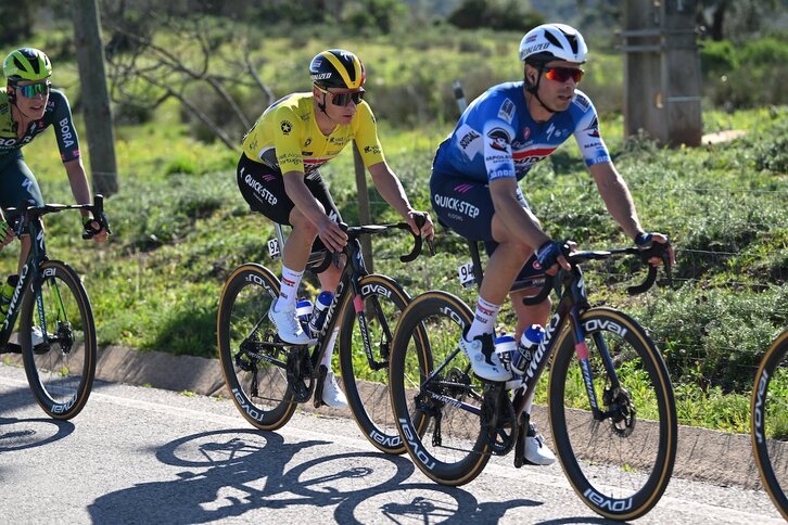 Mikel Landa ha vuelto a ser el mejor apoyo de Evenepoel para defender su maillot amarillo. 