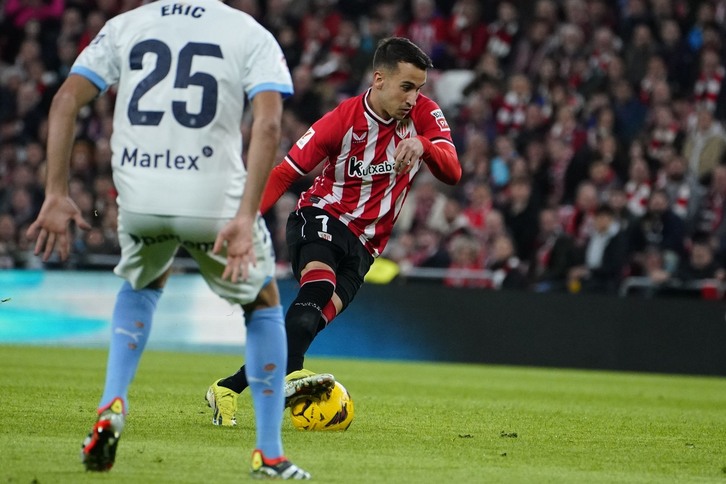 Berenguer ha marcado en el minuto dos del partido.
