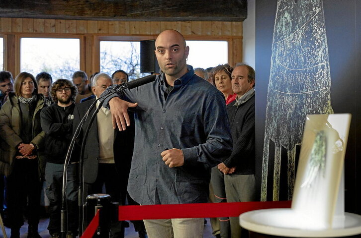 Mattin Aiestaran, Irulegiko eskuaren indusketa arduraduna Aranzadin.