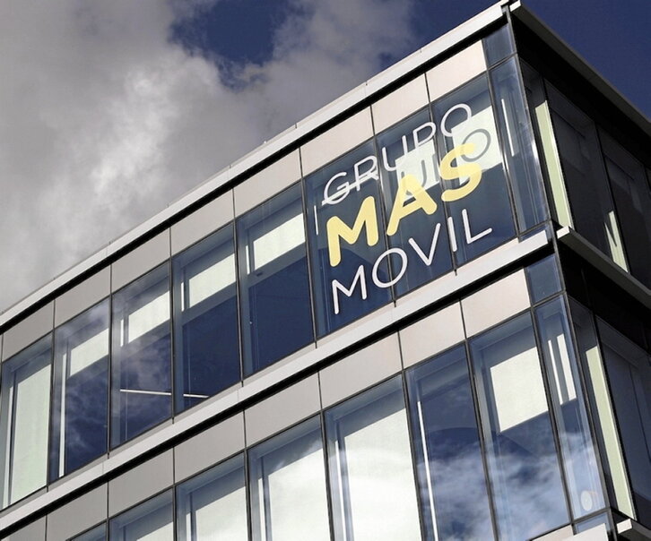 Sede de MásMóvil en Madrid.