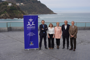 Ulysses proiektua aurkeztu dute asteazken goizean Donostian.