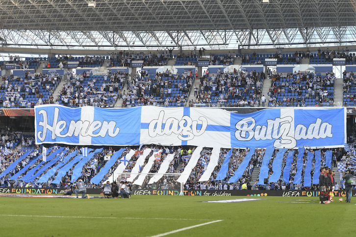 Bultzadak Anoetan egindako mosaiko bat.