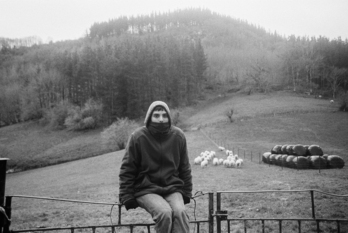 Jone Laspiur, Zubietan egindako filmaketan.