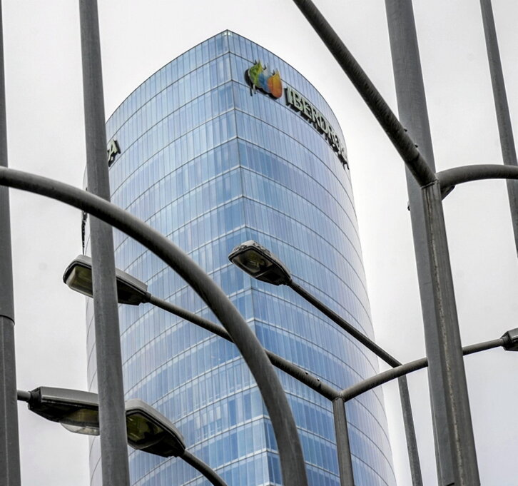 Imagen de la torre Iberdrola de Bilbo.