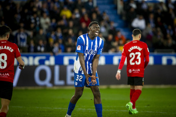 Samu, que ha estado muy desasistido, se queja de una ocasión fallida.