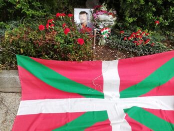 Eugenio Salazar ‘Tigre’ oroitzeko ekitaldia egin dute Leioan.