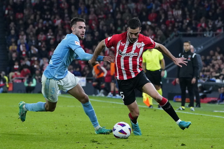 Lekue apunta a jugar de lateal izquierdo contra el Atlético.