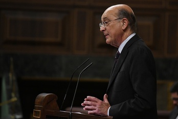 Mikel Legarda, en un debate anterior en el Congreso.