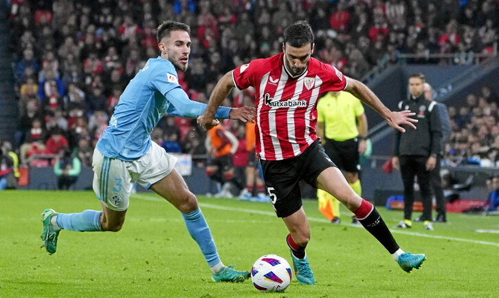 Lekue ha ocupado el lateral izquierdo en más de una ocasión cuando Yuri ha estado lesionado.