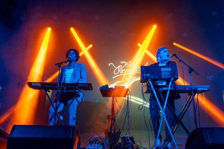 Joe Crepúsculo, en directo. 