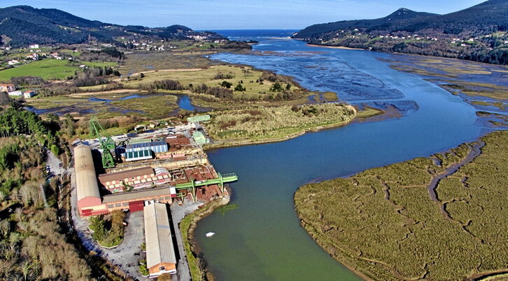 El bello entorno donde está previsto ubicar el nuevo Guggenheim.
