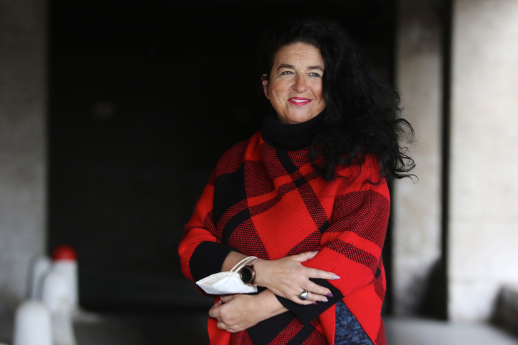 Isabelle Delgado, portavoz de Long Covid Euskal Herria.