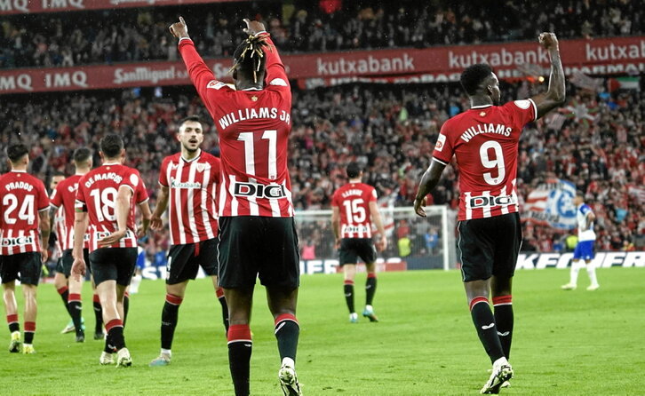 Los hermanos Williams resolvieron la vuelta de las semifinales con sus goles en la primera mitad.