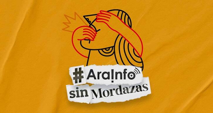 Arainfo ha puesto en marcha una campaña para denunciar la anunciada querella.