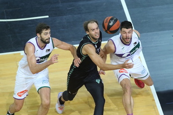 Unicajaren ahal fisikoak ito egin zuen Bilbao Basket Miribillan.