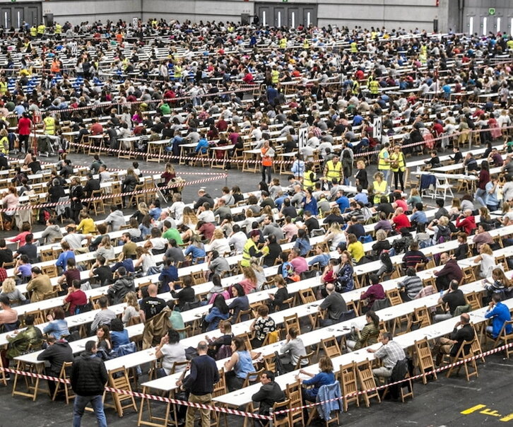 Foto de archivo de una OPE de Osakidetza.