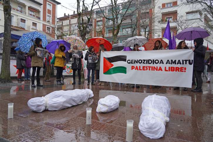 Concentración de este sábado en Hernani.