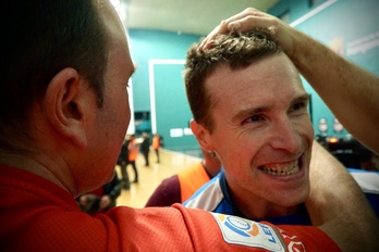 Iñaki Artola, oso pozik garaipenarekin.