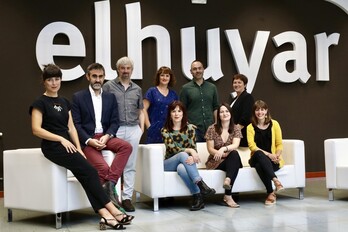 ‘Teknopolis’ saioko lantaldea.