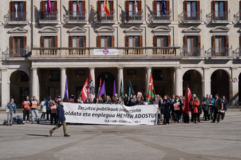 Astearte honetan Gasteizen egindako elkarretaratze bat.