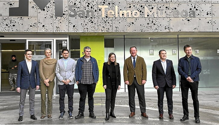 CLARIAH-EUS egitasmoaren berri emateko 2023ko azaroan San Telmo museoan egin zen jardunaldia.