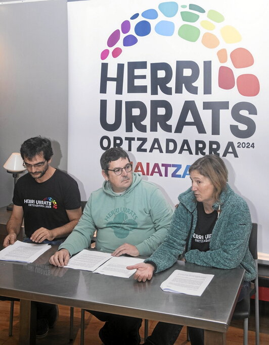2024ko Herri Urratsen aurkezpena, azaroan.