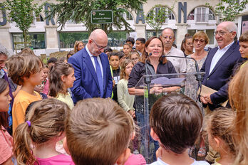 La place des femmes de la Résistance a été inaugurée en juin 2022. 