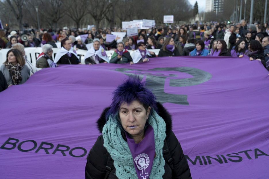 A la espera de partir en Antoniutti (Iruñea).