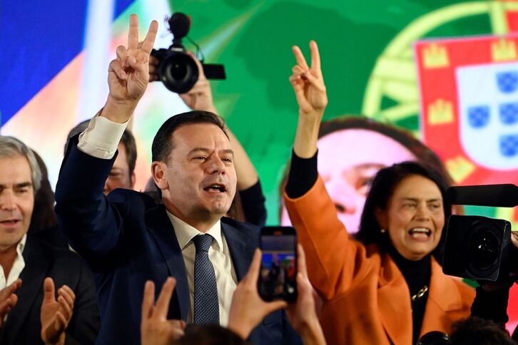 Luis Montenegro, candidato de la coalición conservadora.