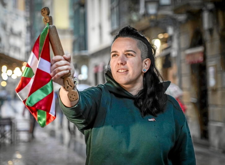 Ane Elordi, abiatzeko prest. (Marisol Ramirez | Foku)