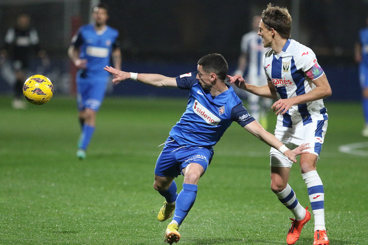El Amorebieta lo ha intentado por todos medios, pero no ha sido posible ante el Leganés.