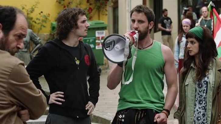Secuencia de ‘Ocho apellidos vascos’ en un emblemático rincón de Zumaia.