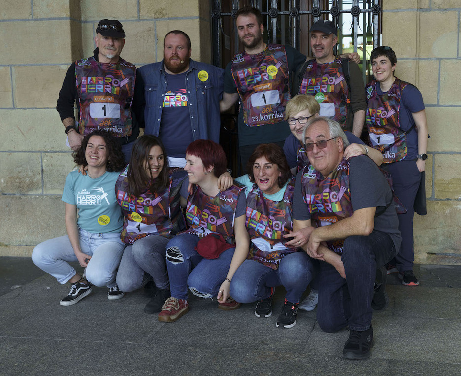 Bidasoako AEKko kideak.