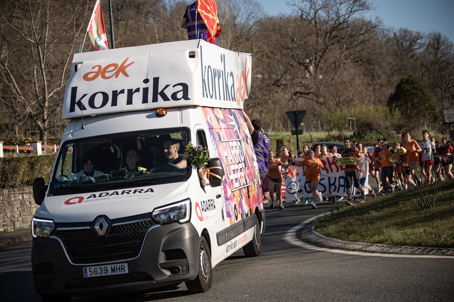 Korrikak zeharkatu du Ipar Euskal Herria. 