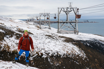 Svalvard uhartealdian  Eder Sagredo gallartarra.