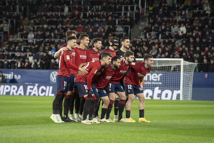 Osasuna quiere seguir siendo fuerte en El Sadar.