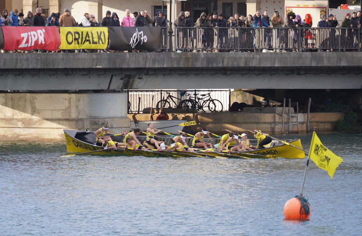 Oriako Jaitsiera izan zen traineruen azken test garrantzitsua, otsailaren 10ean.