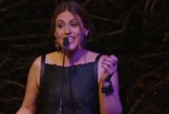 Ituño, en la gala de Golmés.