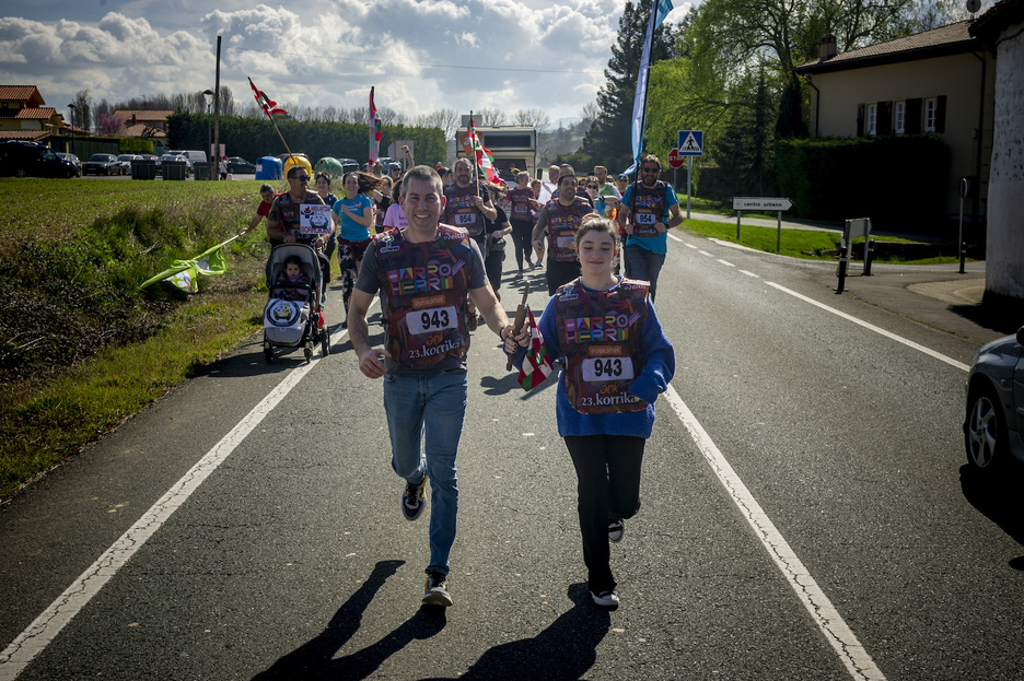 Arkaitz Rodriguezek (Sortu) lekukoa eraman du Trebiñun. 