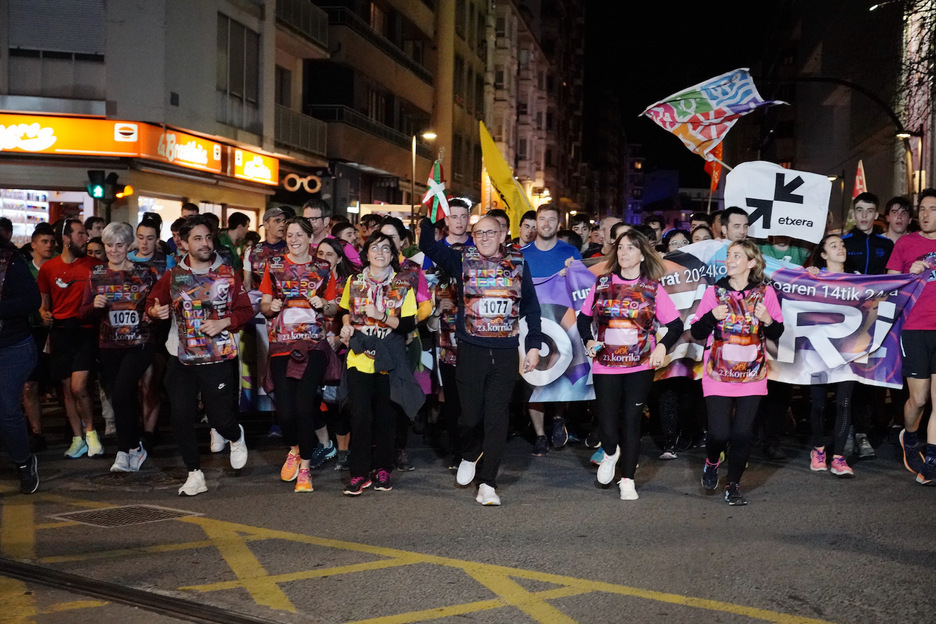 Arabako ahaldun nagusia, Ramiro Gonzalez, lekukoarekin. 